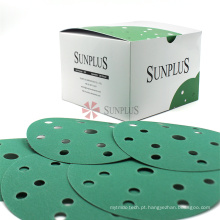 Green Film Hook and Loop Landing Paper Disc